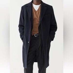Elegant JC Rivington Dark Blue Over Coat